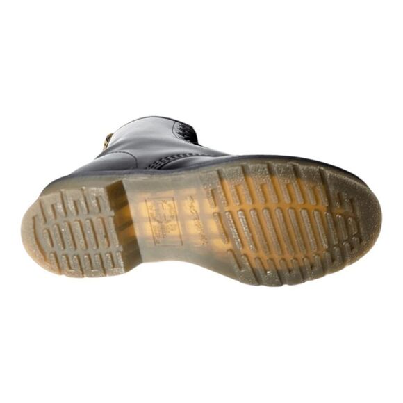 DR. MARTENS 1460 Black Smooth Leather Combat Boot Size 7 - Picture 9 of 11